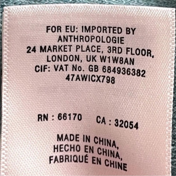 Anthropologie Knitted and Knotted Open Front Cardigan in Green Size Small Mohair - Picture 10 of 12